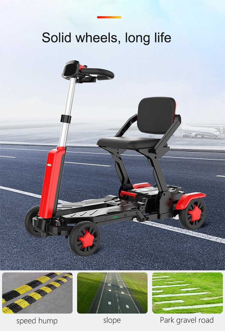 Light Automatic Folded Elder Electric Scooter Tricycle